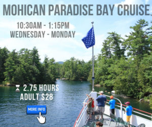 mohican paradise bay cruise click for more info