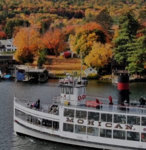 Picture of the Motor Vessel Mohican in the fall